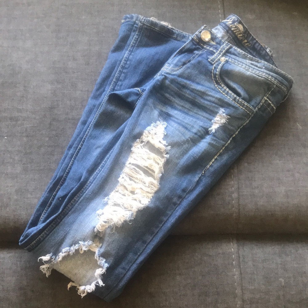 Ripped jeans